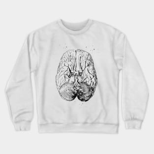 Human brain section Crewneck Sweatshirt